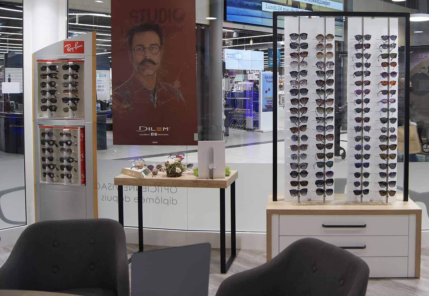 Les lunettes de Blandine - opticien à Verrières en Anjou - Montures et verres solaires présentation